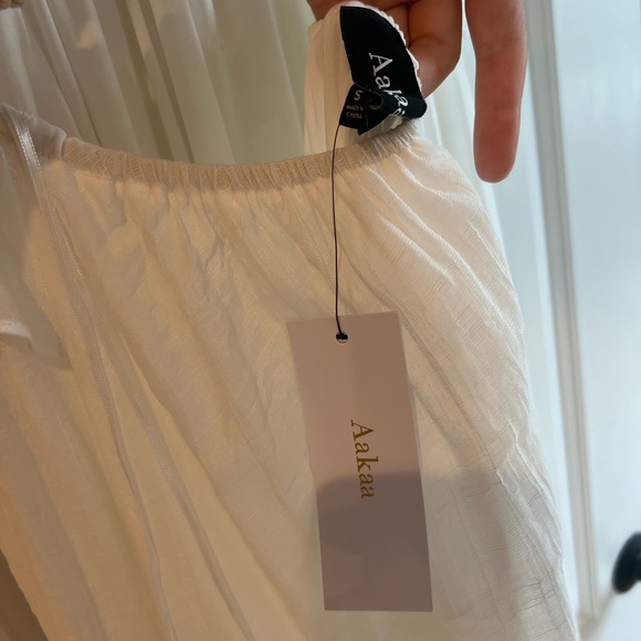 White maxi summer dress - Picture 3 of 4